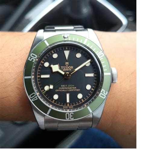 tudor black bay harrods on wrist|tudor black bay harrods watch review.